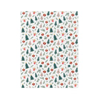 Holiday Blanket — Festive Evergreen Microfiber Throw - Choose from 3 sizes