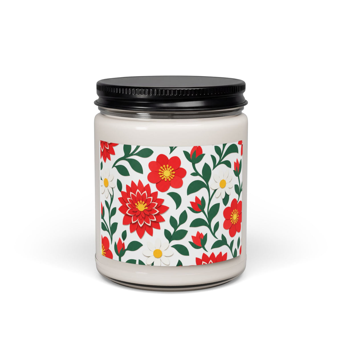 Natural Soy Candle, 9oz Glass Jar - 12 Scents