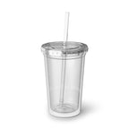 Clear Acrylic Tumbler — "Good Is the Vibe" Reusable Cup