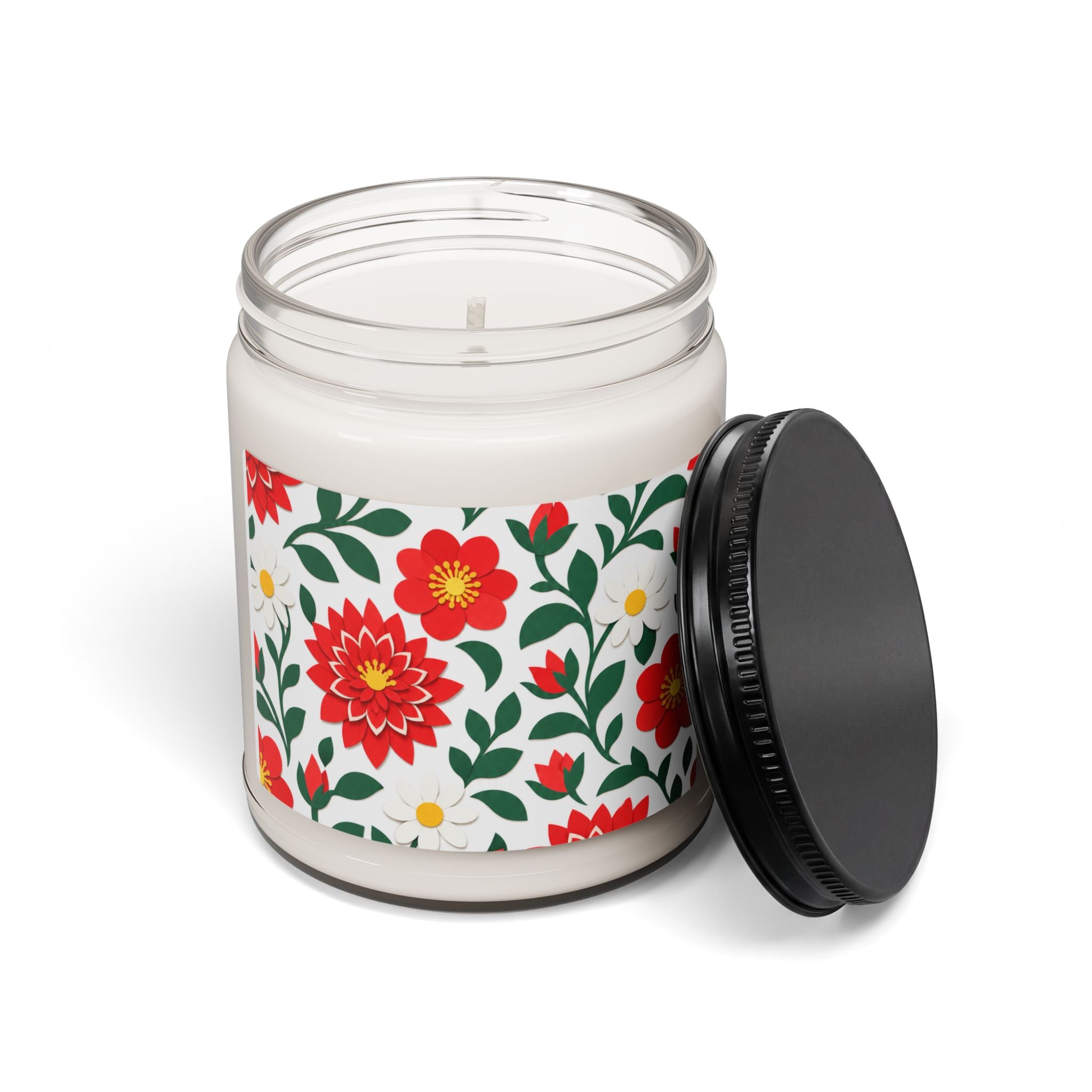 Natural Soy Candle, 9oz Glass Jar - 12 Scents