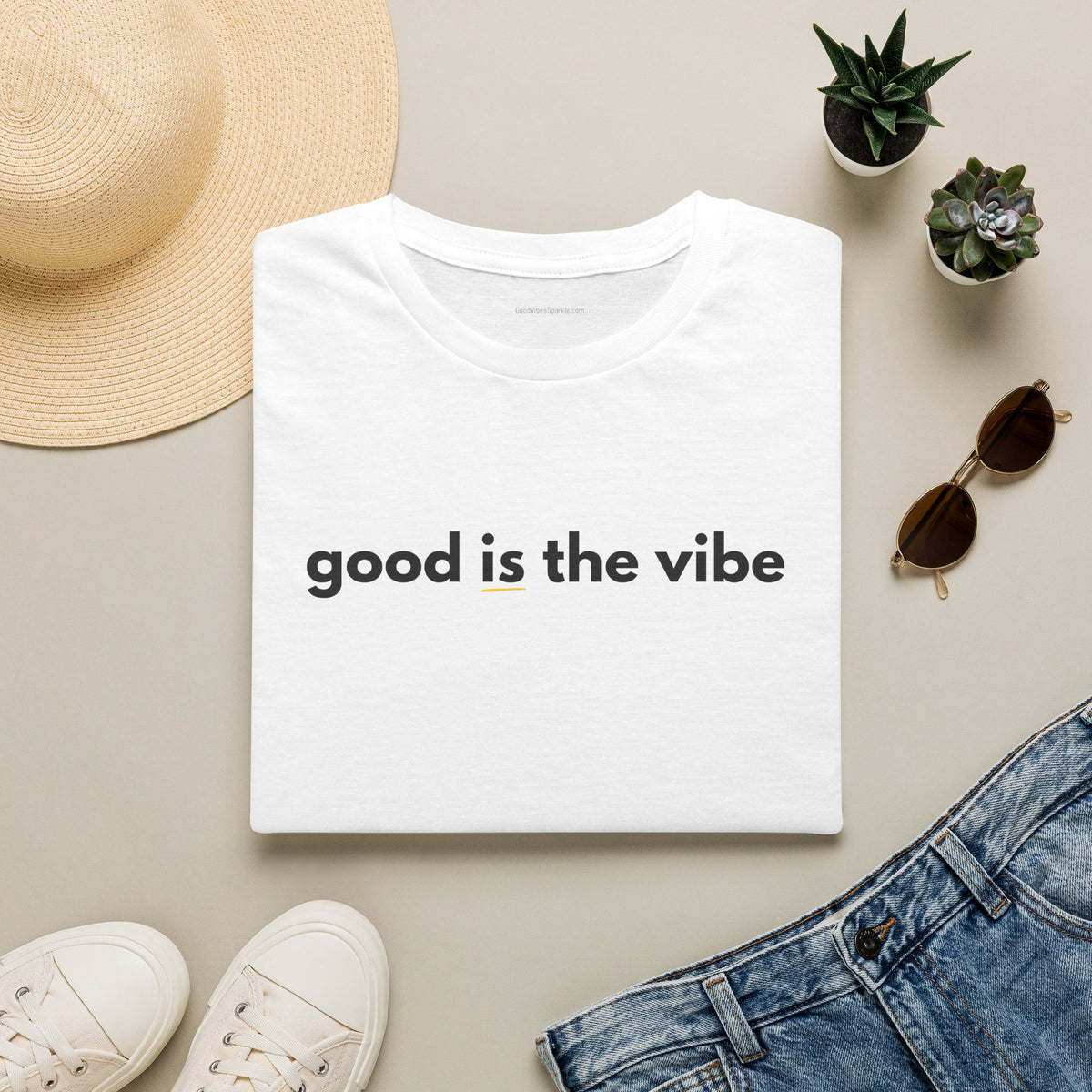 Good Is The Vibe T-Shirt — Positive Message Graphic Tee