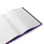 Hardcover Journal — Motivational Lined Notebook - Anything Is Possible