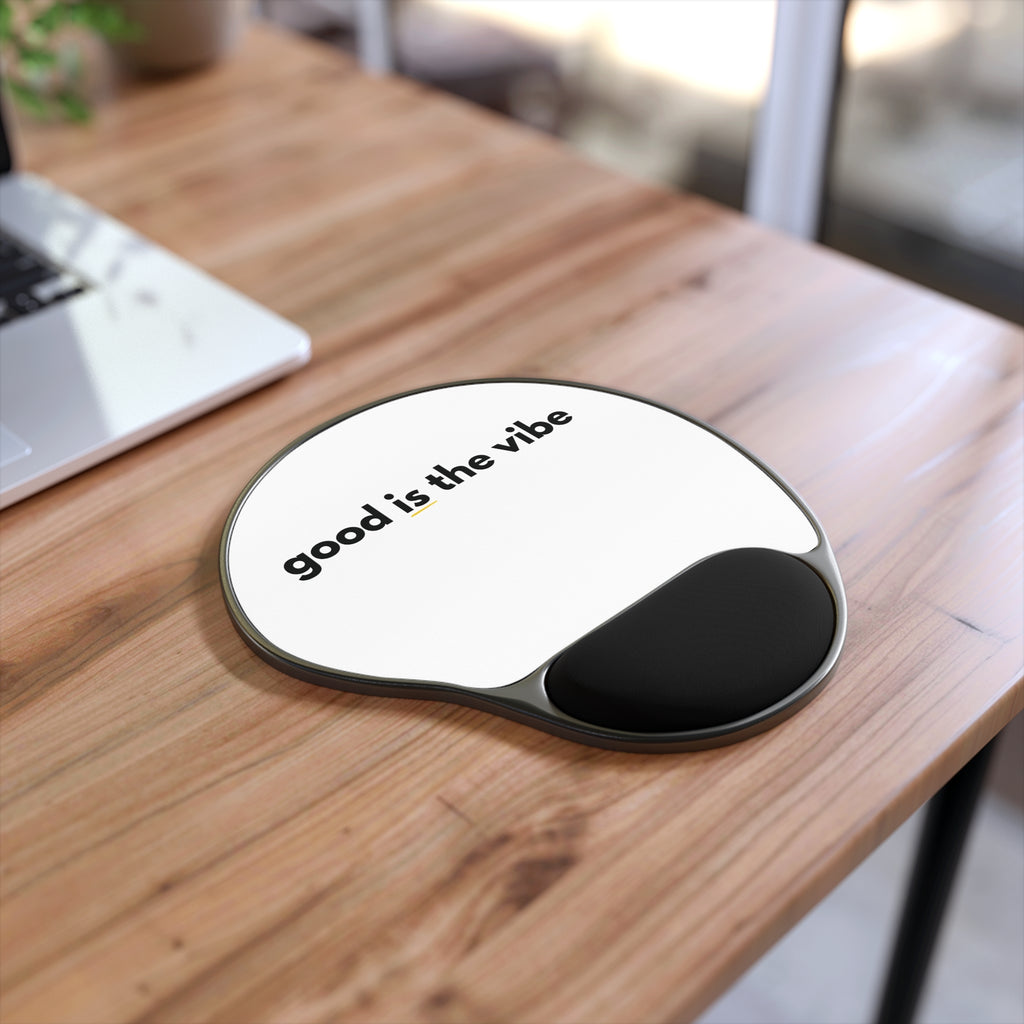 Good Is the Vibe Mouse Pad with Wrist Rest — Minimalist Ergonomic Desk Mat