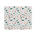 Holiday Blanket — Festive Evergreen Microfiber Throw - Choose from 3 sizes