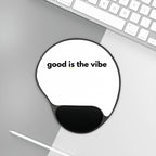 Good Is the Vibe Mouse Pad with Wrist Rest — Minimalist Ergonomic Desk Mat