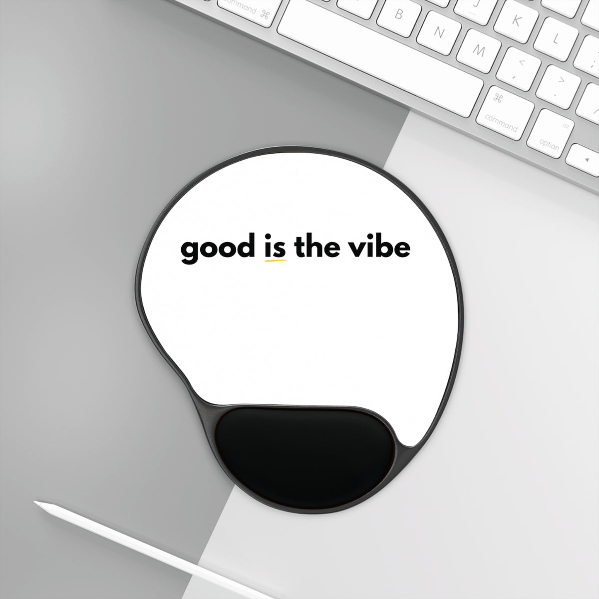 Good Is the Vibe Mouse Pad with Wrist Rest — Minimalist Ergonomic Desk Mat