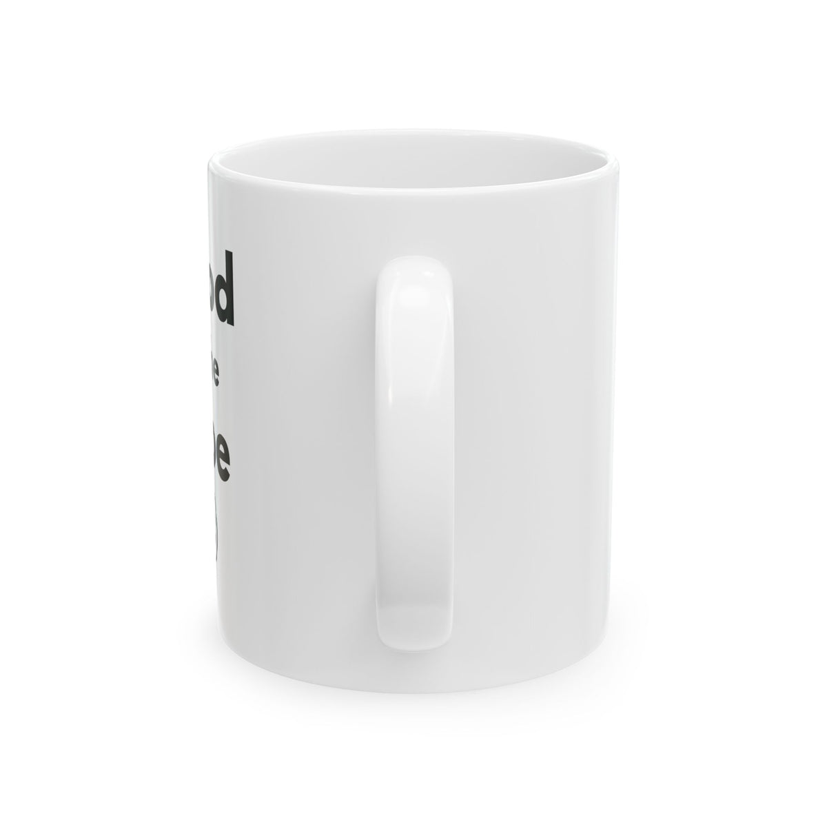 Ceramic Coffee/Tea Mug 11 oz "good is the vibe" - lead-free/dishwasher safe