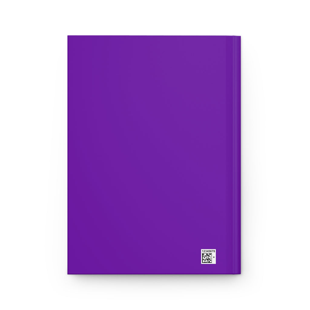 Hardcover Journal — Motivational Lined Notebook - Anything Is Possible
