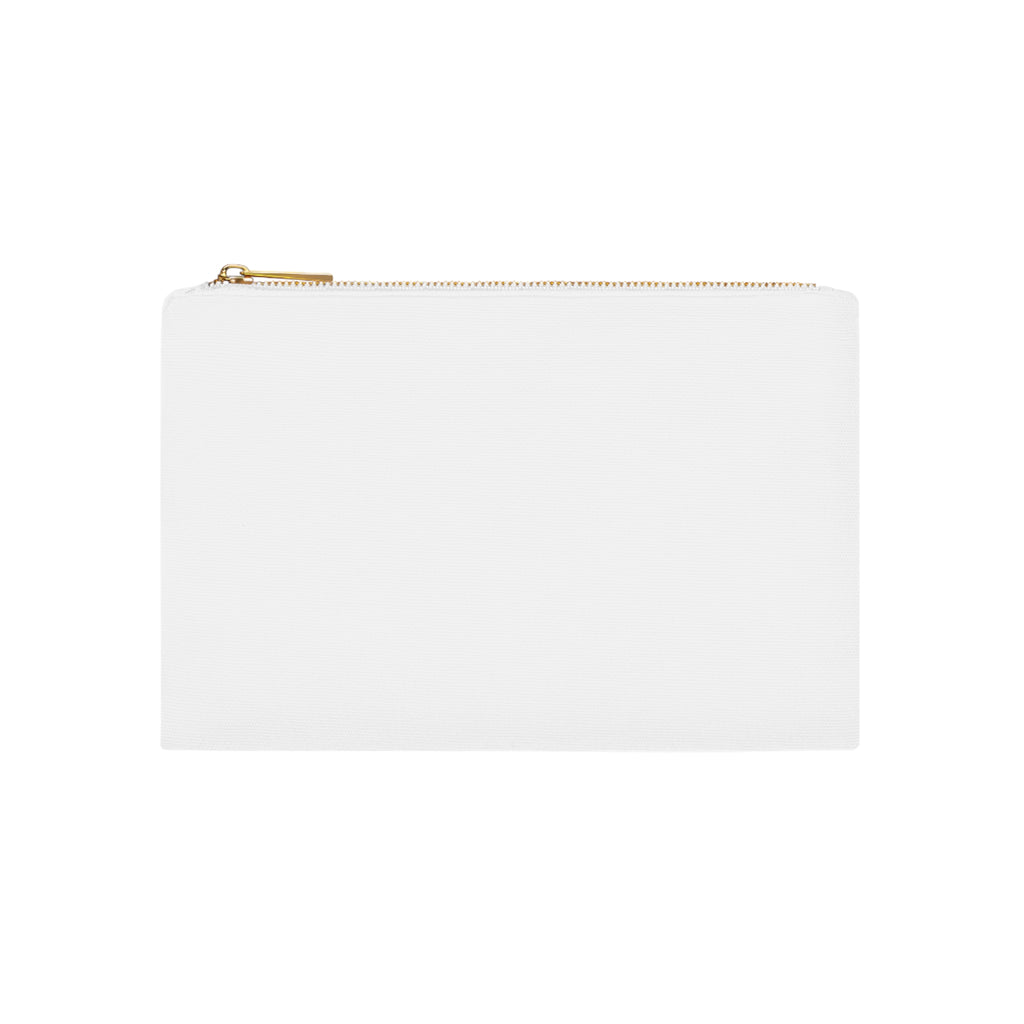 Good Is The Vibe Cosmetic Bag — Minimalist Makeup Pouch with Positive Quote