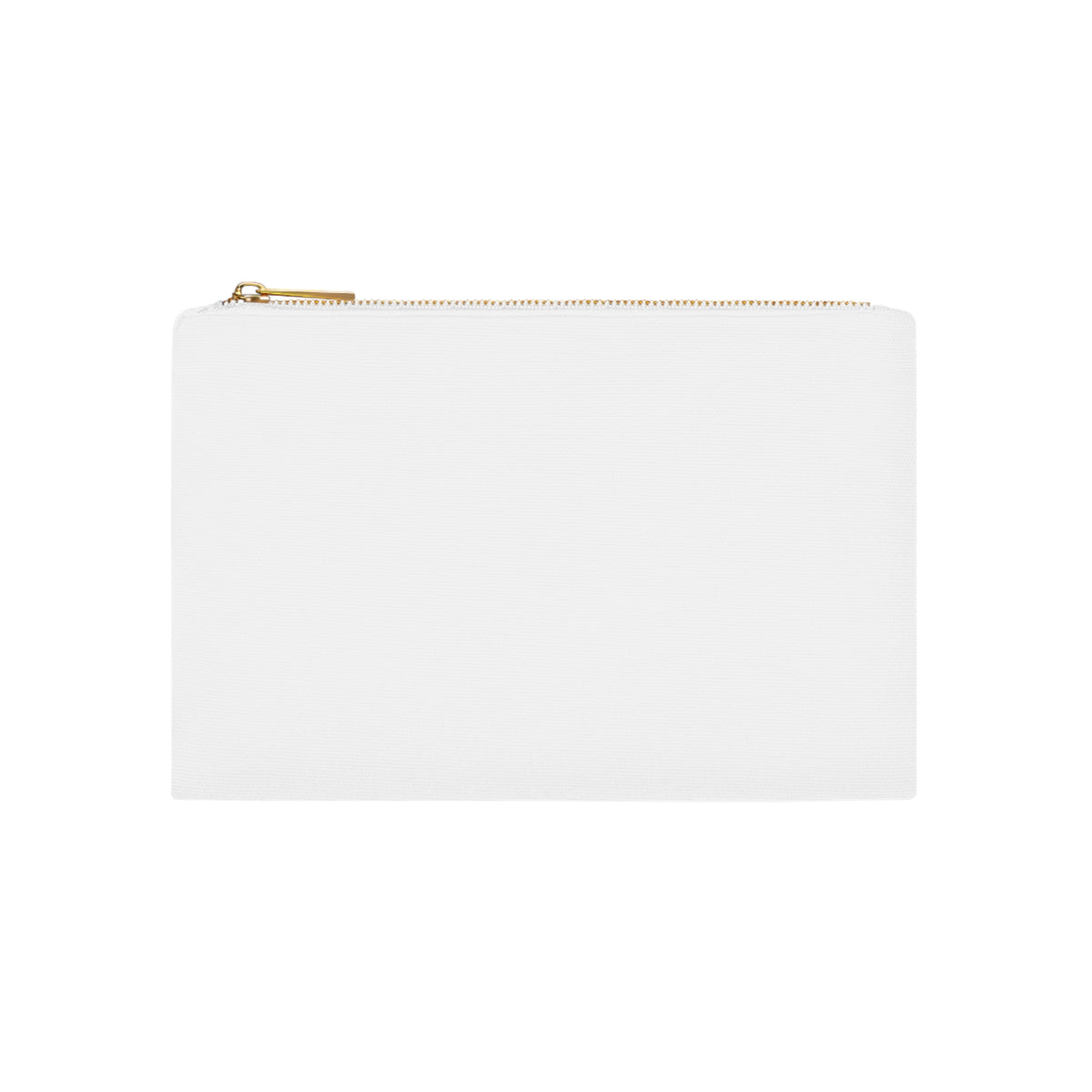 Good Is The Vibe Cosmetic Bag — Minimalist Makeup Pouch with Positive Quote