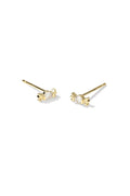 Candy Earrings Studs - Hypoallergenic 925 Sterling Silver - Gold Plated